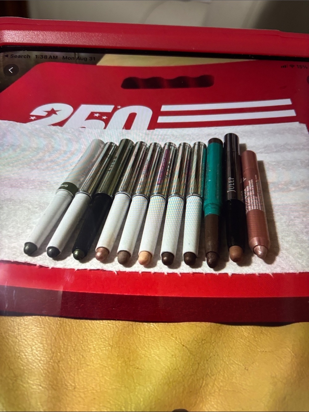Assorted Metallic and Neutral Eye Shadow Sticks - Multi-Color